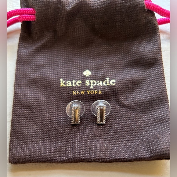 Kate spade sterling silver earrings - Picture 3 of 3